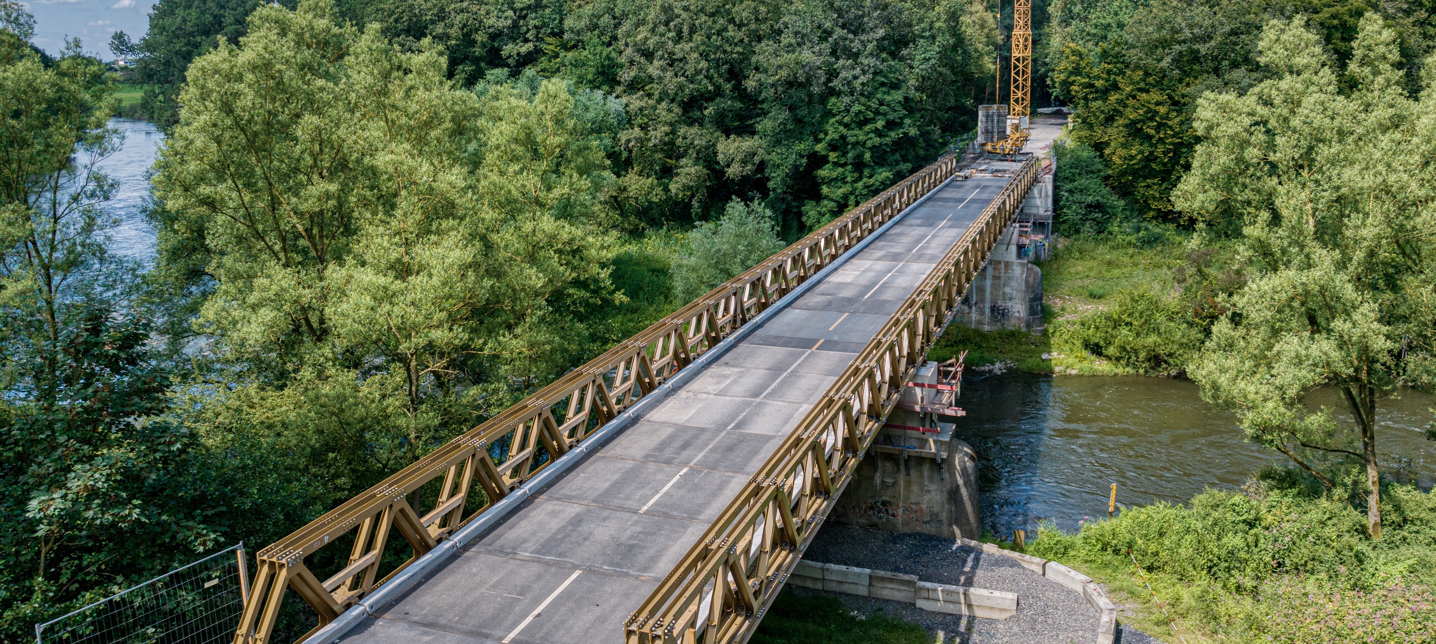Behelfsbrücke Dorsten-Marl Hervest