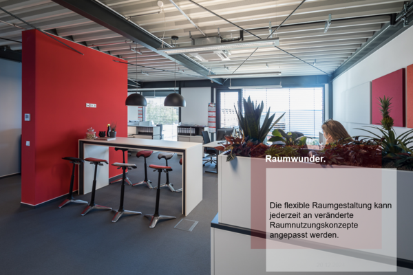 moderner Raum im Bürogebäude