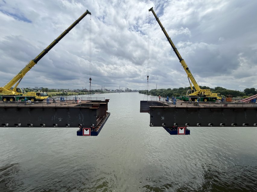 Weitere Fortschritte bei Rückbauarbeiten