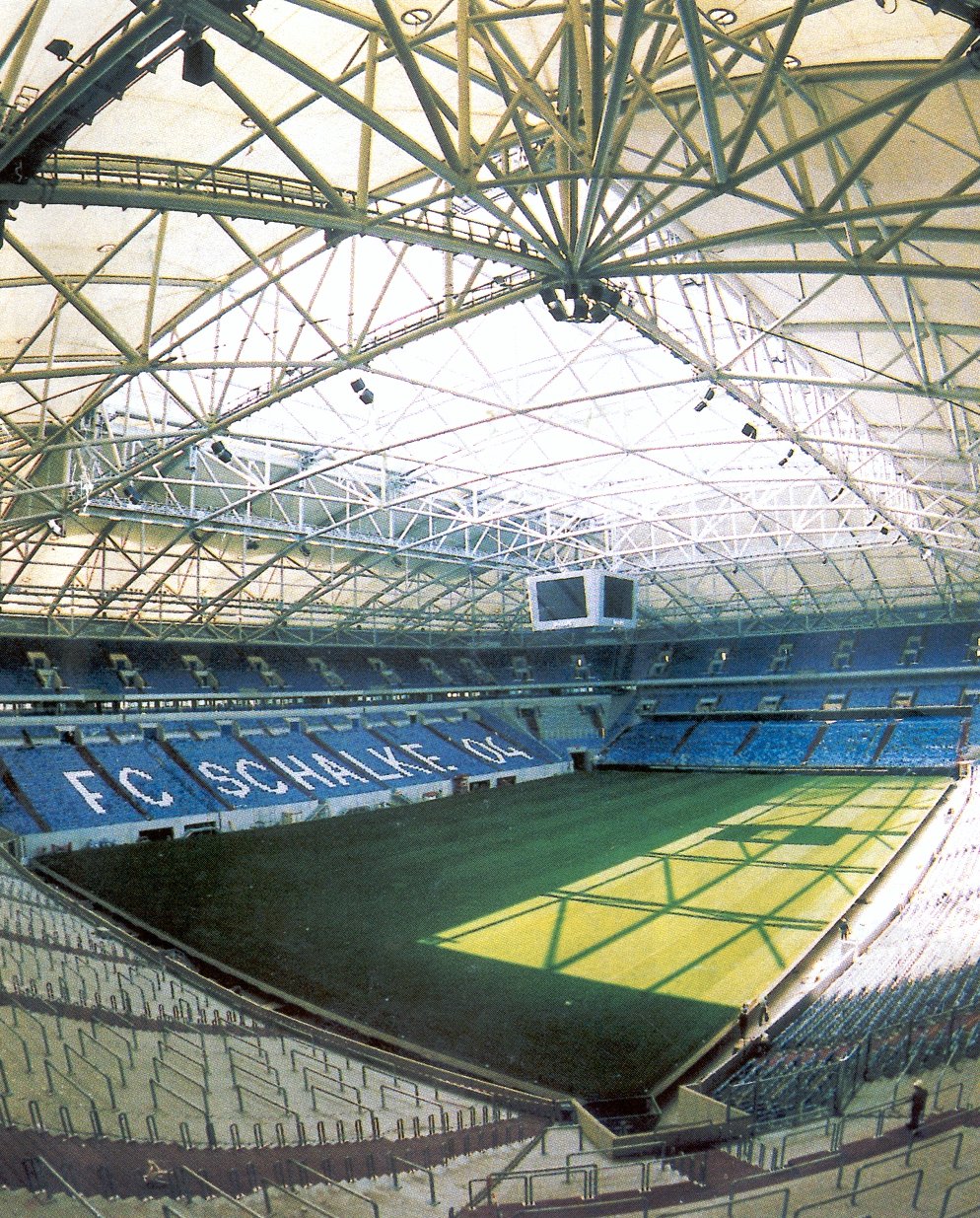 Innenansicht von dem Veltins-Arena, Gelsenkirchen