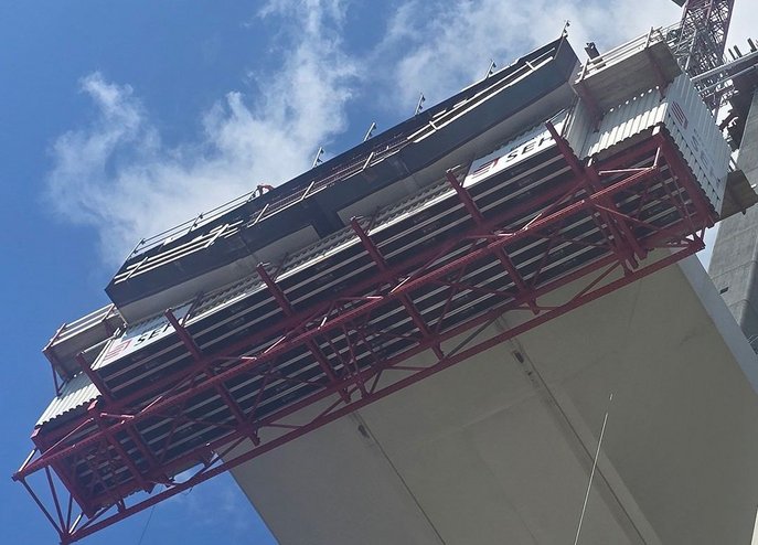 ✅ Grenland Brua: Fortschritte in Norwegen – Welding-Plattform erfolgreich übergeben + erster Lift