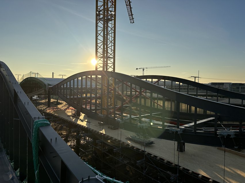Duisburger Hauptbahnhof: Erfolgreicher Meilenstein in Bauphase 2