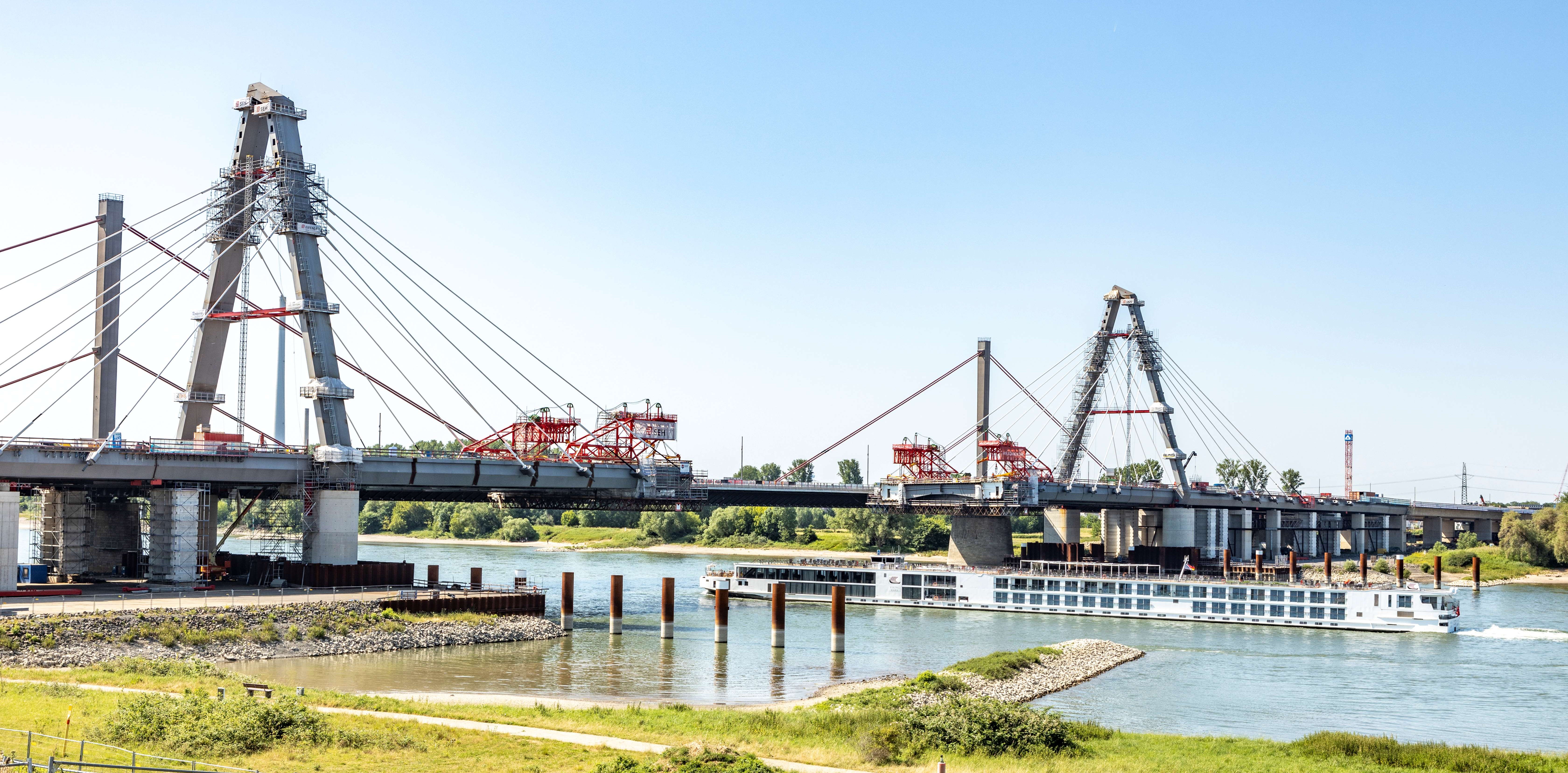 Rheinbrücke Leverkusen Neubau  