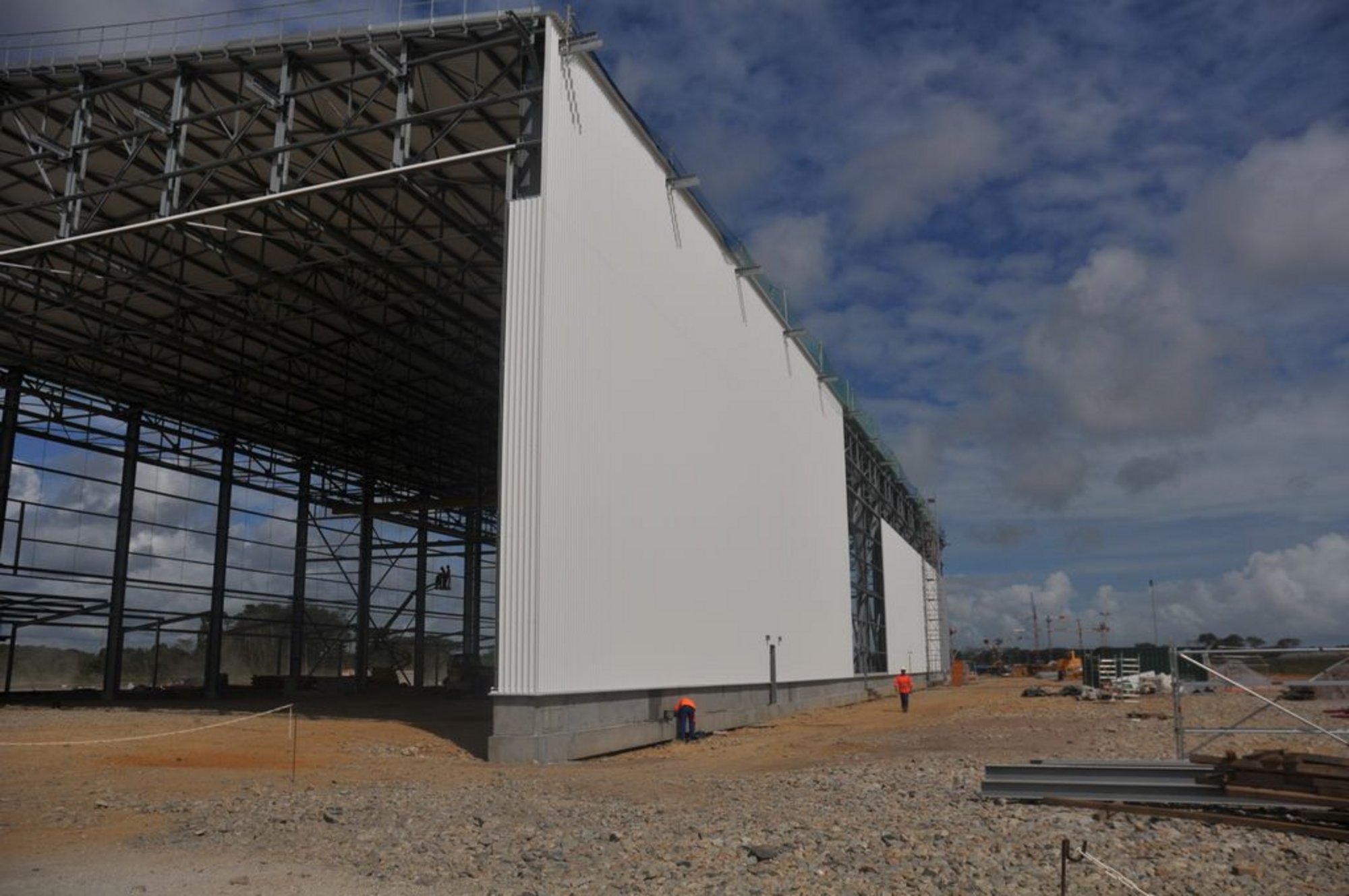 Raketengarage & Montagehalle für die Ariane 6