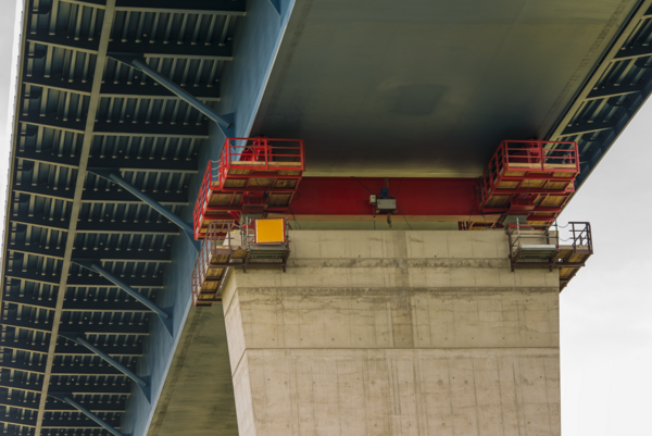 Hochmoselbrücke von Unten 