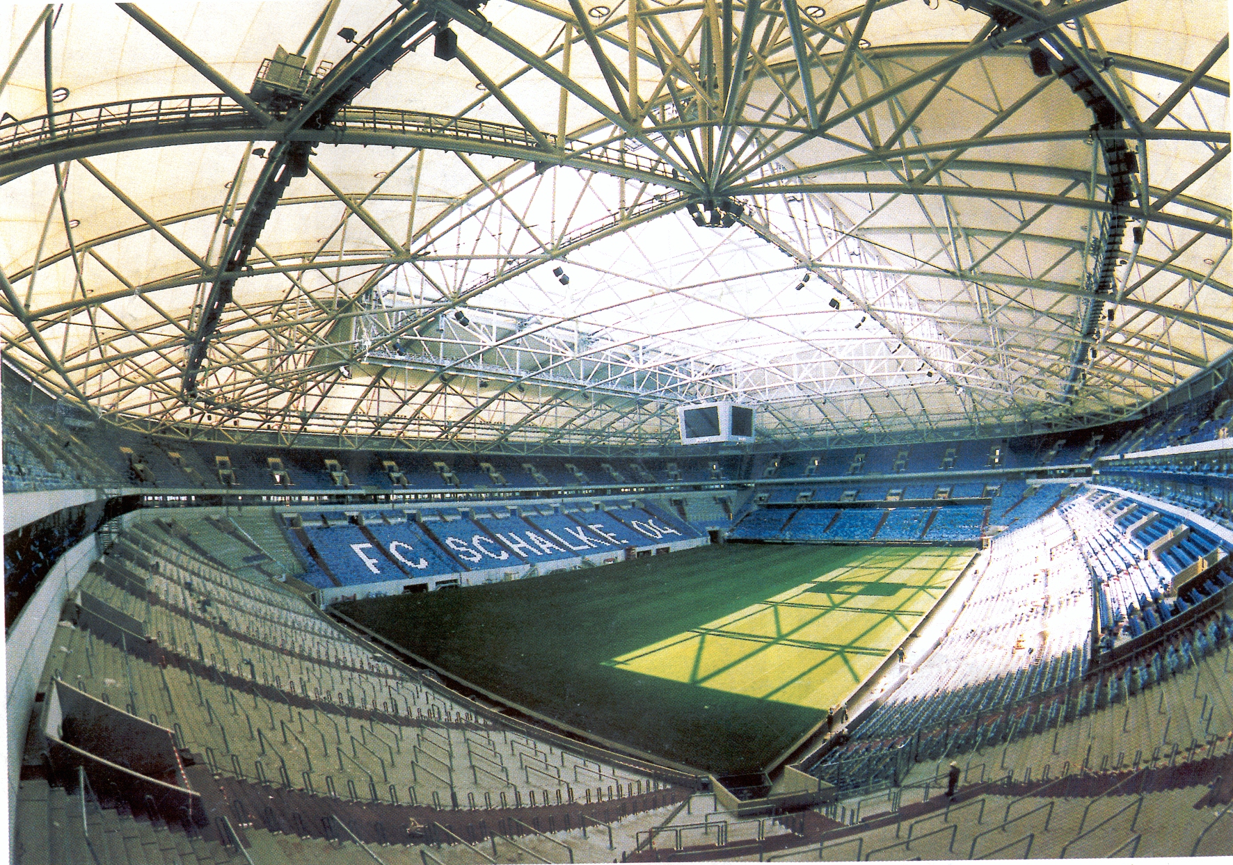 Innenansicht der Veltins-Arena, Gelsenkirchen